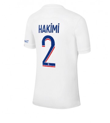 Paris Saint-Germain Achraf Hakimi #2 Tredjedrakt 2022-23 Kortermet